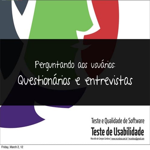 Una - Testes de usabilidade - aula 03