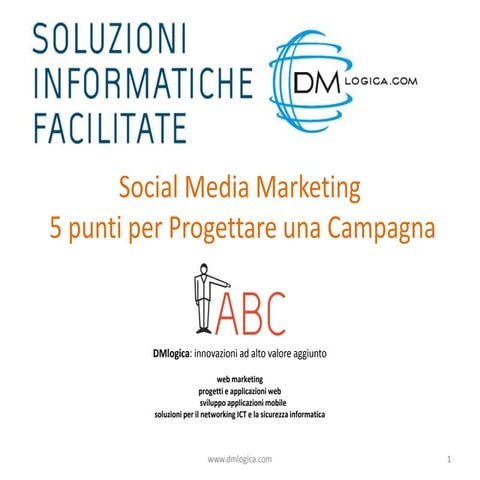 Una campagna di social media marketing in 5 punti