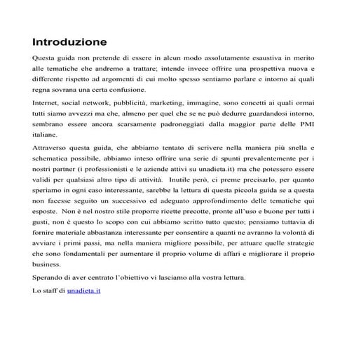 Unadieta.it    resistere alla crisi manuale di sopravvivenza per pmi