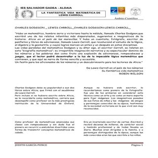 Una fantástica vida matemática