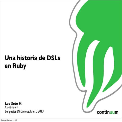 Una historia de ds ls en ruby