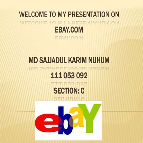 Powerpoint Presentation on eBay.com