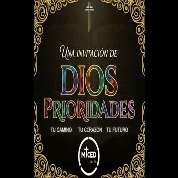 Una Invitación de Dios Priorisar - Iglesia MCED.pptx