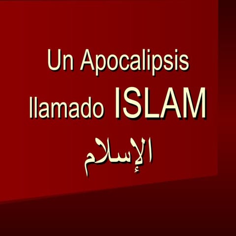Un apocalipsis llamado_islam