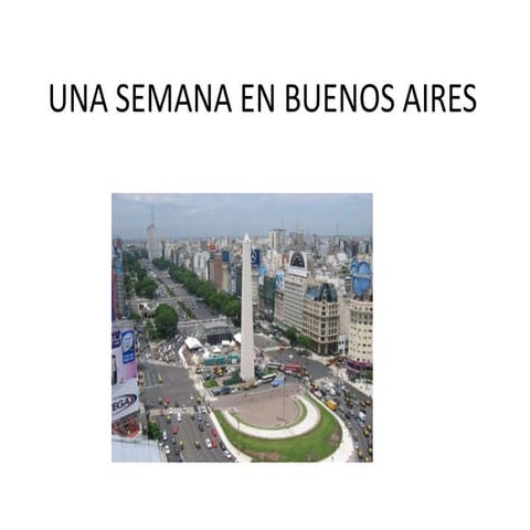 Una semana bs as, lila cala lido