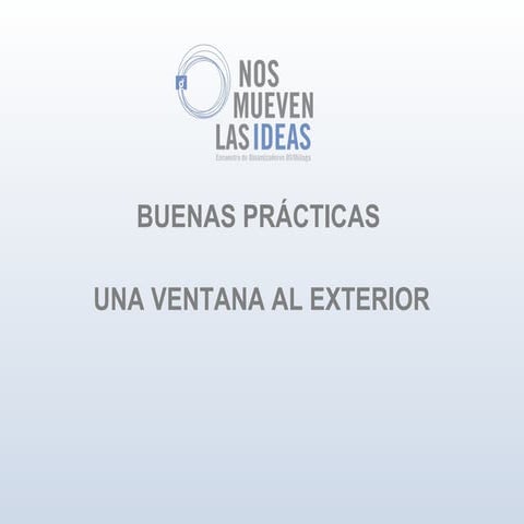 ED09 - Una ventana al exterior