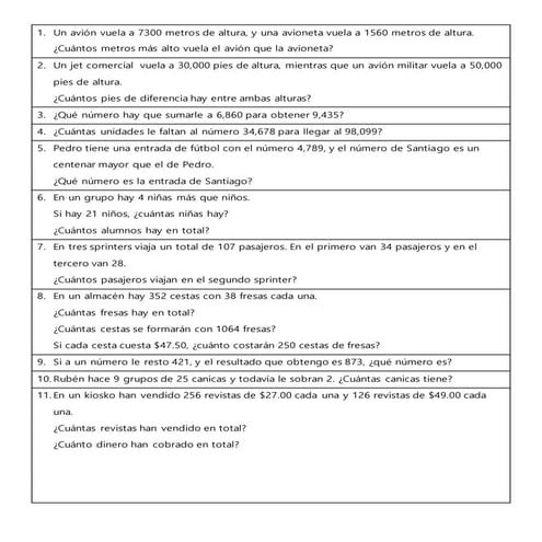 Un avión vuela a 7300 metros de altura