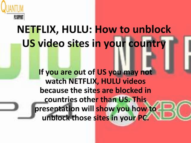 Netflix, HULU Videos: How to watch ...