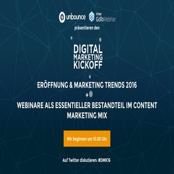 [Webinar] DMK16 Marketing Trends + Webinare als essentieller Bestandteil im C...