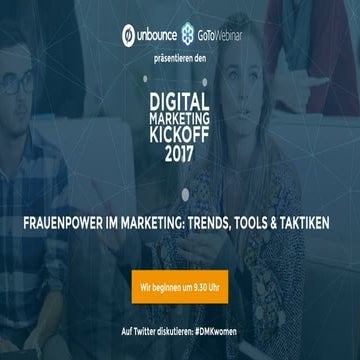 [Webinar] DMKwomen 2017 Eröffnung