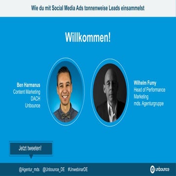 [Webinar] Wie du mit Social Media Ads tonnenweise Leads generierst