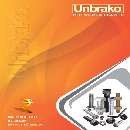 Central Motors - Unbrako pricelist | PDF
