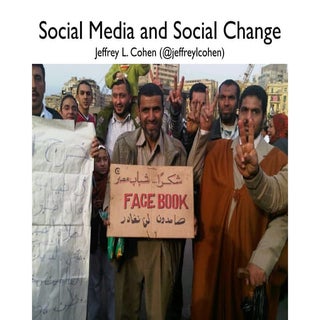 Social Media and Social Change