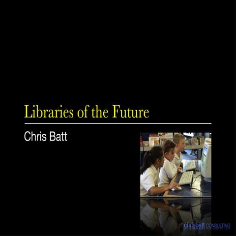 UNC - Reflection on libraries of the future