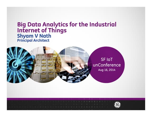 Big Data Analytics for the Industrial Internet of Things