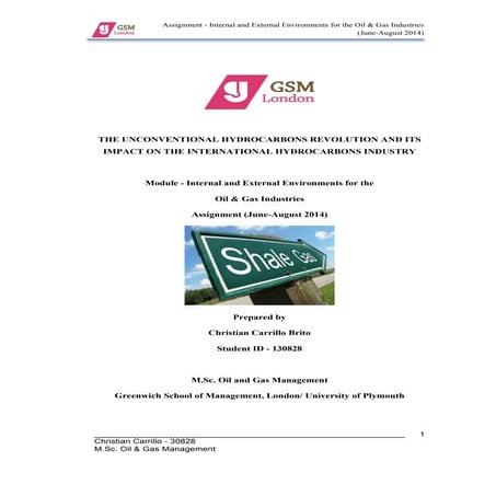 The Shale Revolution - Myth or Reality? | PDF