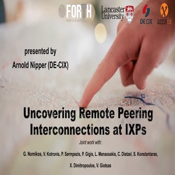 Uncovering Remote Peering Interconnections at IXPs