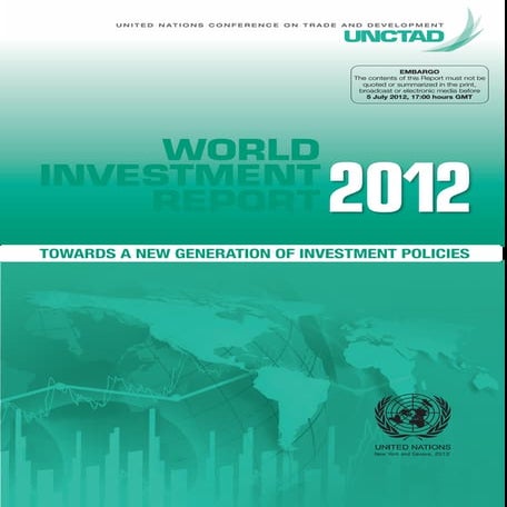World Investment Report 2012
