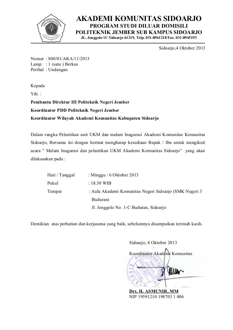 650+ Contoh Undangan Inagurasi Gratis