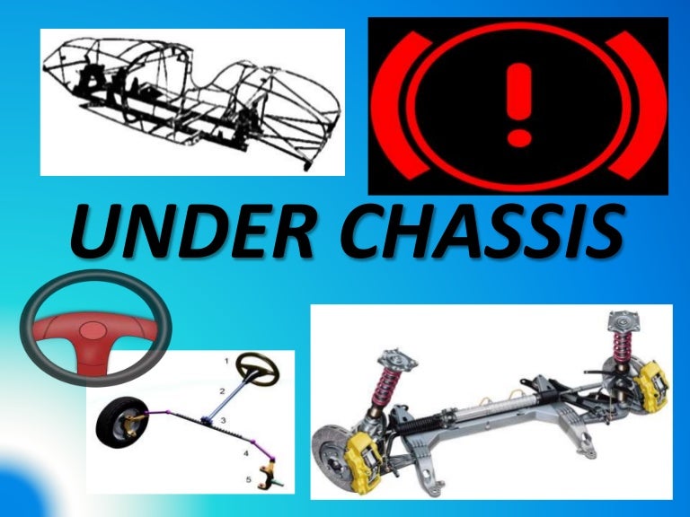 AUTOMOBILE UNDER CHASSIS