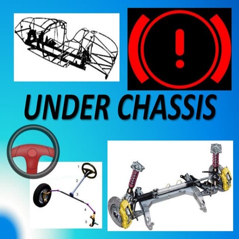 AUTOMOBILE UNDER CHASSIS