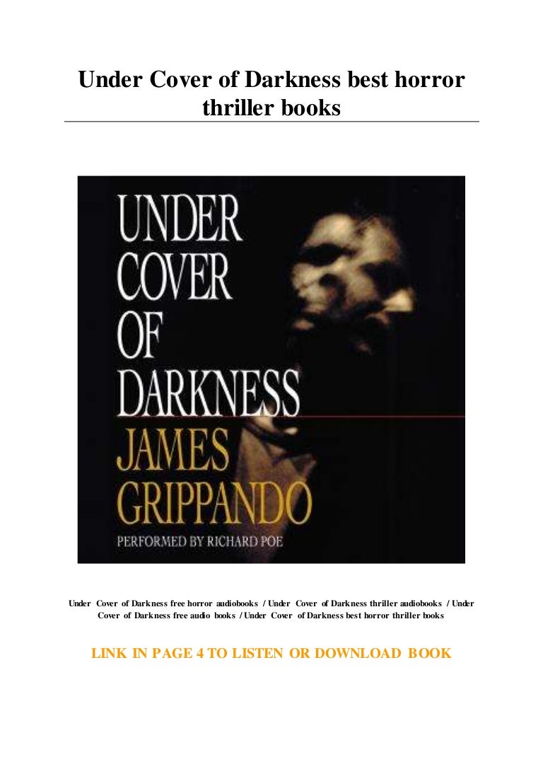 Under Cover of Darkness best horror thriller books