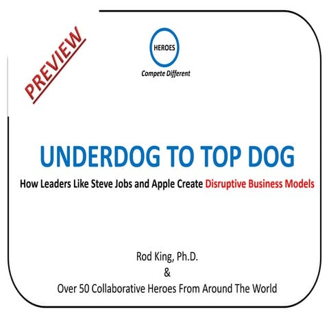 Underdog to Top Dog (Preview): How Leaders Like Steve Jobs and Apple Create D...