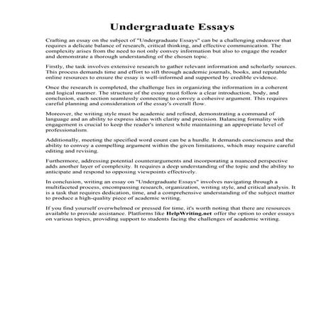 Undergraduate Essays.pdf