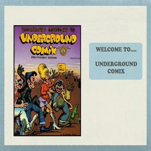 Underground comix