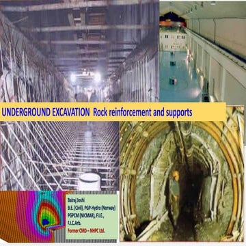 Underground rock reinforcement and support