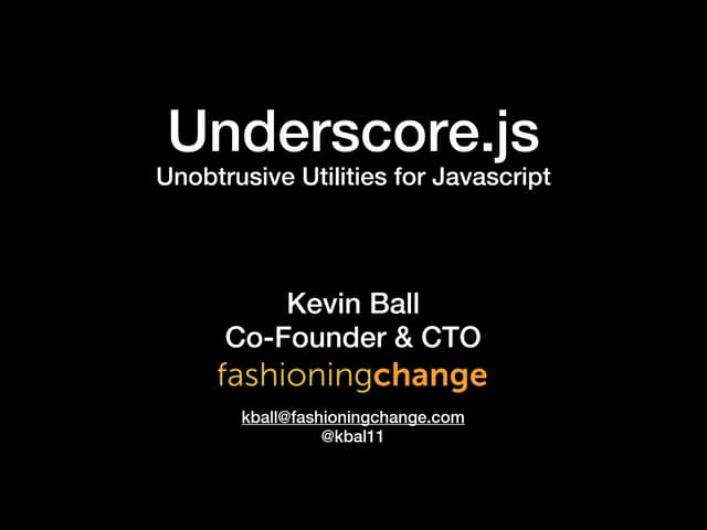 Underscore.js