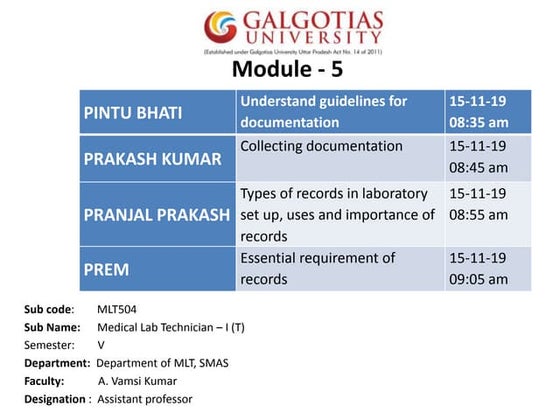 Laboratory Equipment Training | PDF