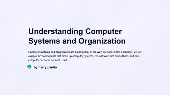 Introduction to computer science an information technology | PPT