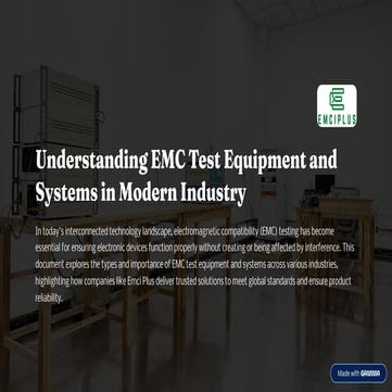 Best emi emc testing tools for electronic compliance | PDF