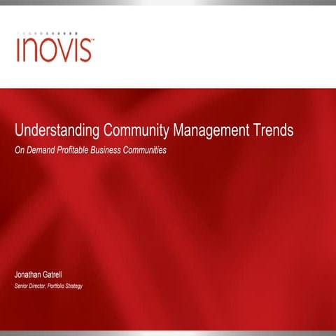Understanding Global Community Trends