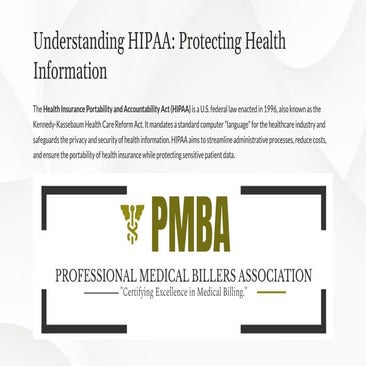 HIPAA | PPTX