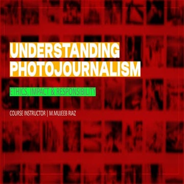 Difference Between Photojournalism  and Artistic Photography