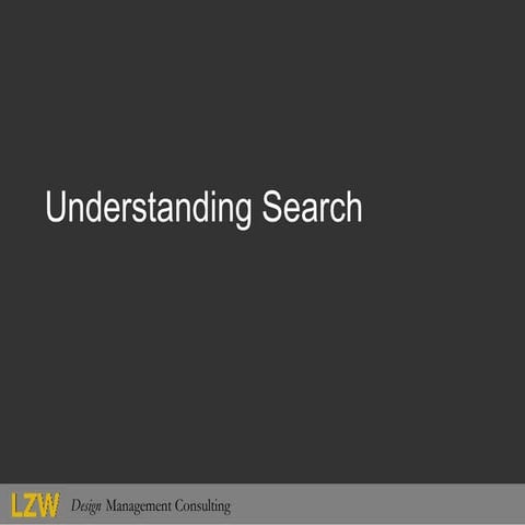 Understanding Search | PPT