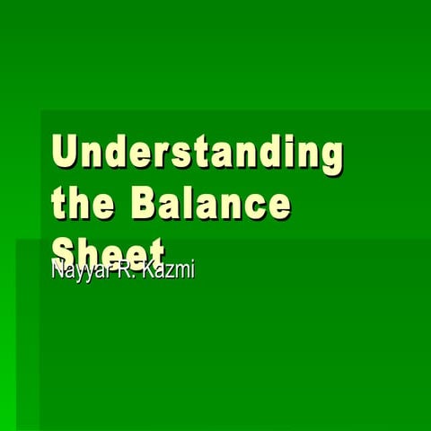Understanding Credit Union Financial Statements | PDF