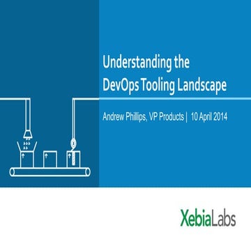Understanding the DevOps Tooling Landscape | PPT