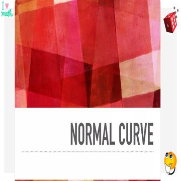Understanding the Normal Curve Topic For Statistics | PPTX