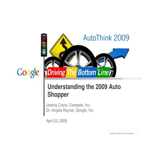 Understanding 2010 automotive shoppers