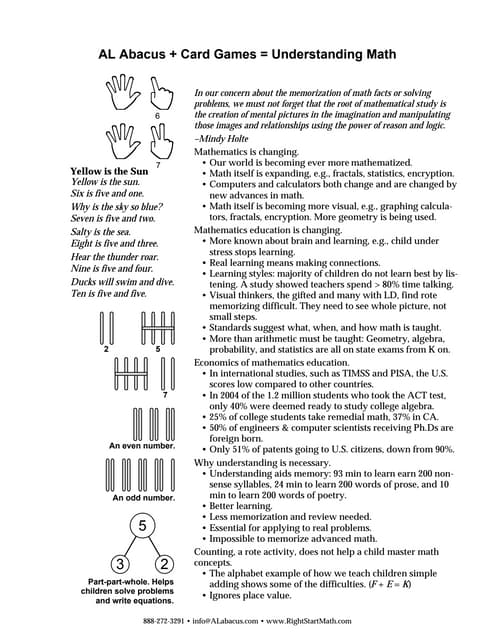 Understanding Abacus Math