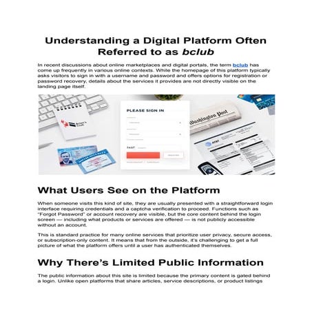 Understanding a Digital Platform Often Referred to as bclub.pdf