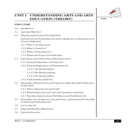 Understanding art  and arts in education