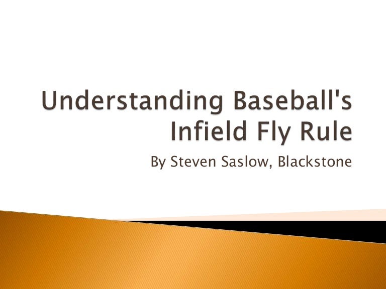 Understanding Baseball's Infield Fly Rule