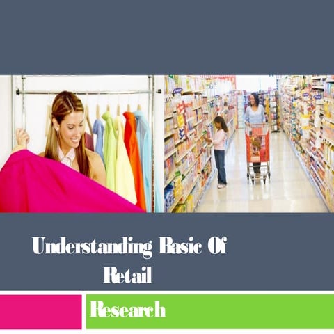 Understanding Basics of Retail-Research