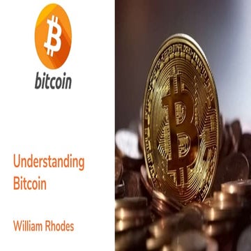 Understanding Bitcoin