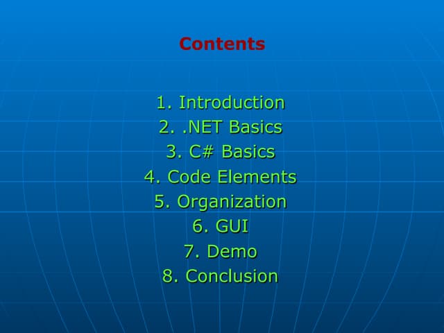 Understanding C# in .NET