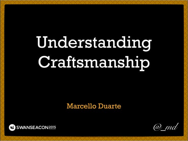 Understanding Craftsmanship Swansea...